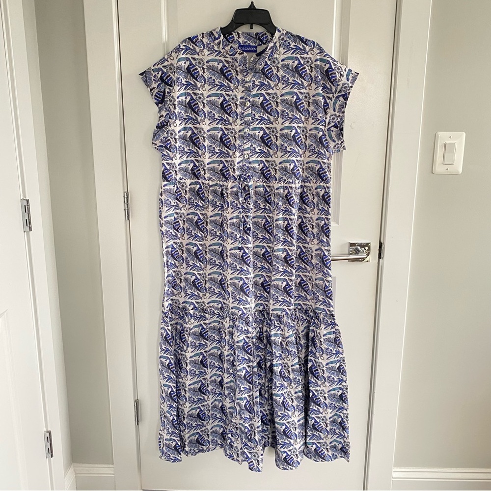 Anthropologie Ro's Garden Mumi Midi Dress - Picture 4 of 7